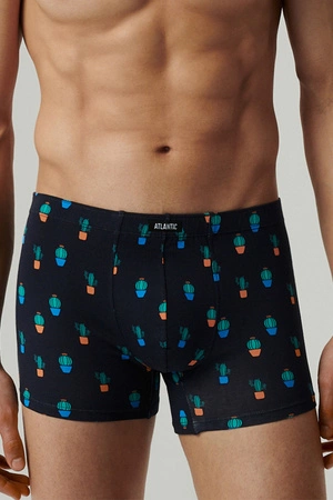 Atlantic 2MHH-005 2-pack Majtki bokserki, granat/róż