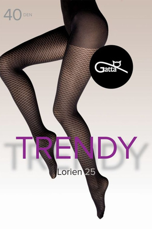 Gatta Lorien 25 40 DEN Wyr�b po�czoszniczy rajstopy, nero