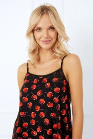 Italian Fashion Cherry ws.r. kr.sp. Nocna piżama, druk/czarny