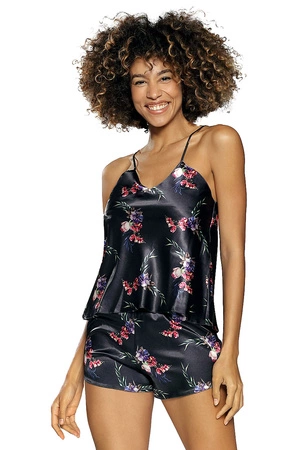 Dkaren DK-KK-009 Nocna piżama, granat