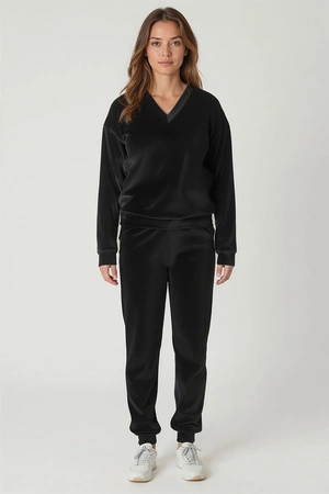 Vivisence 9202kmpl Komplet bluza+spodnie, czarny