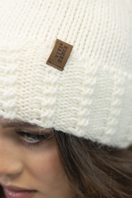 Vivisence 70103Kmpl Komplet czapka+komin, ecru