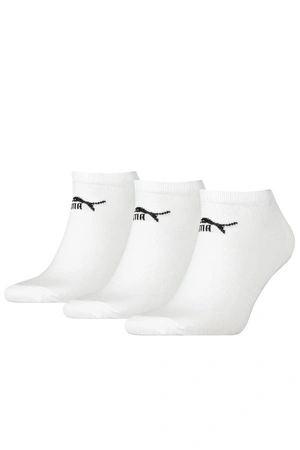 Puma Sneaker 3-pack Skarpety stopki, white