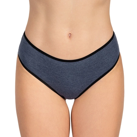 Vivisence 4016 Majtki figi, gumka czarna: granat