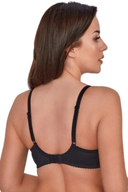 Gaia 594 Sandy Biustonosz półusztywniany, czarny 2