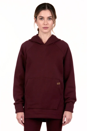 Vivisence 9006 Bluza nierozpinana, bordowy