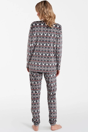 Italian Fashion Islandia dł.r. dł.sp. Dres homewear, grafit