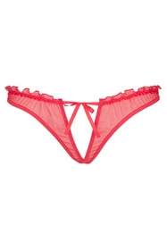 Axami V-6448 Magenta Majtki stringi, czerwony