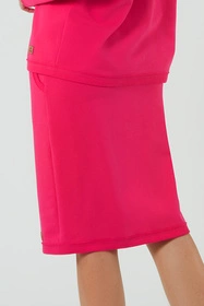 Italian Fashion Stella midi Spódnica dresowa, fuksja