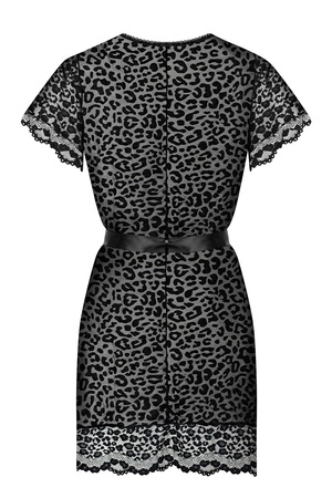 Obsessive Giully peignoir Nocna peniuar, czarny