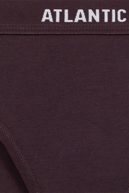 Atlantic 3CLP-012 3-pack Majtki figi, różowy ciemny/wino/ciemny beż