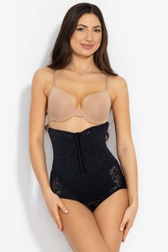 Mitex Super Talia New Gorset długi, czarny