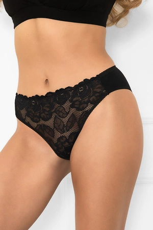 Italian Fashion Libra midi Majtki figi, czarny