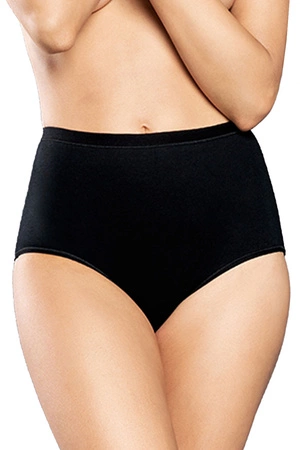 Italian Fashion Ibiza maxi Majtki wysokie figi, czarny