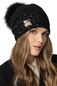 Vivisence 7079 Nakrycie głowy czapka, czarny