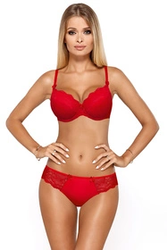 PariPari Vesta Biustonosz push-up, red