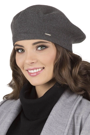 Vivisence 7005 Nakrycie głowy beret, ciemnoszary
