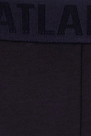 Atlantic MP-1571 Jock strap Majtki slipy otwarte, granatowy