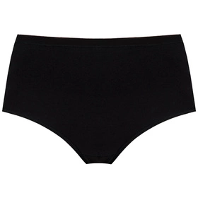 Italian Fashion Ibiza maxi Majtki wysokie figi, czarny