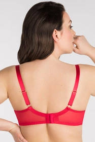 Gorsenia K828 Crazy Heart Biustonosz miękki, czerwony