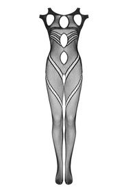 Obsessive G322 bodystocking Body bodystocking, czarny