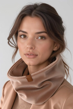 Vivisence 7109 Szalik lub apaszka komin, beżowy