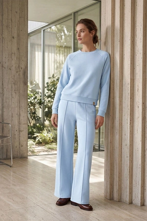Vivisence 9208kmpl Komplet bluza+spodnie, błękitny