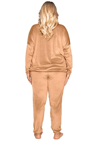 Italian Fashion Juga dł.r. dł.sp. Dres homewear, camel