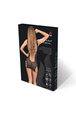 Hot in Here Fiery date Nocna koszulka, czarny