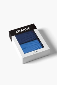 Atlantic 2MBX-025 2-pack Majtki bokserki, ciemnoniebieski/niebieski