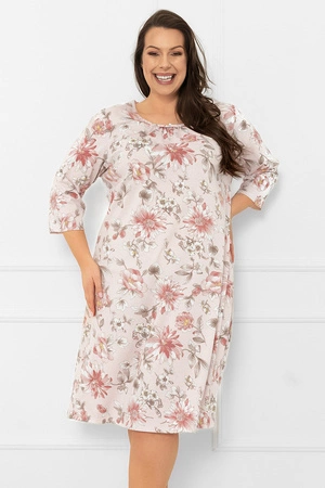 Italian Fashion Betula r.3/4 Nocna koszula, druk/róż