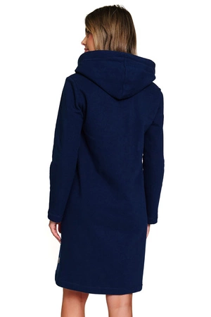 Doctor Nap SMZ.7364 Nocna szlafrok, navy blue