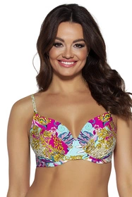 Ava SK-172 Kostium kąpielowy biustonosz usztywniany, turquoise paisley