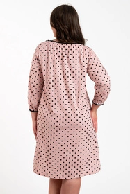 Italian Fashion Margo r.3/4 Nocna koszula, druk/różowy