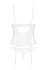 Obsessive Alissium corset & thong Gorset sexy, white