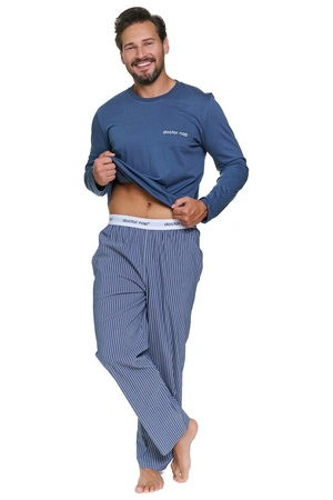 Doctor Nap PMB.7522 Nocna piżama, denim blue