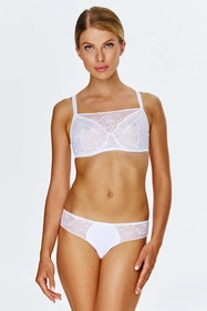 Lupo 154 Biustonosz miękki, biały