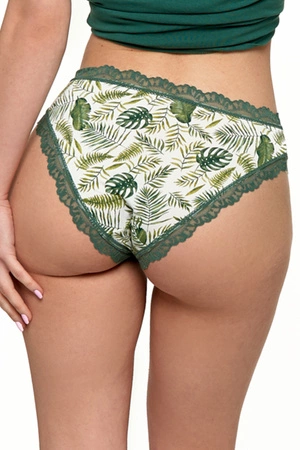 Moraj BCL1900-002/2 pak Majtki figi, zielony/ecru