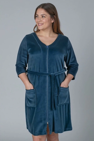 Vivisence 5011 Nocna szlafrok, ciemny turkus