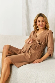 Doctor Nap SBL.4243 Nocna szlafrok, wood