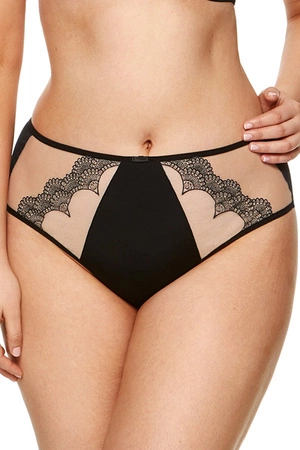 Gorteks Heidi/F Majtki figi, czarny