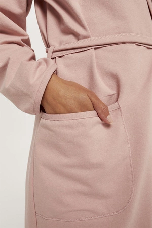 Italian Fashion Karina dł.r. Nocna szlafrok, pudrowy róż