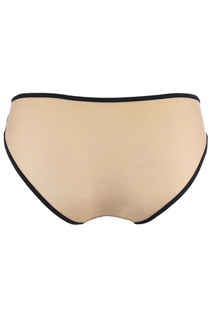 Axami V-10153 Majtki figi, beżowo-czarny