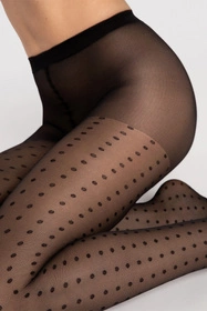 Fiore Charlize 15 DEN G6102 Wyrób pończoszniczy rajstopy, black