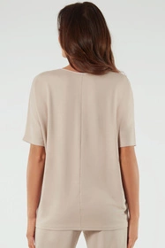 Italian Fashion Soler kr.r. Bluzka klasyczna, beż