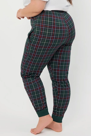 Italian Fashion Foggia dł.sp. Spodnie dres, druk/zielony