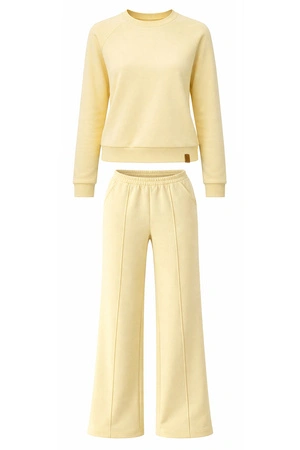 Vivisence 9208kmpl Komplet bluza+spodnie, bananowy