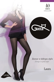 Gatta Laura 40 Wyrób pończoszniczy rajstopy, nero