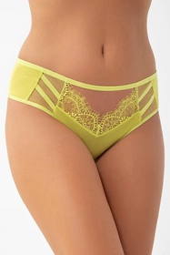 Gorsenia K498/2 Paradise Majtki brazyliany, limonkowy