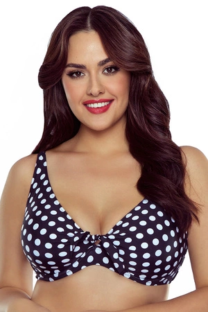 Vivisence 3203 Kostium kąpielowy biustonosz miękki, kropki